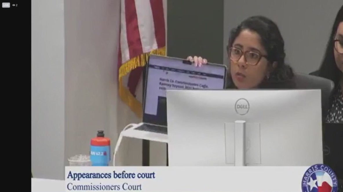 Harris County Judge, County Commissioner debate over deputy salary raises gets heated